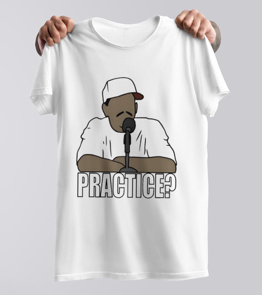 Allen Iverson Practice Meme Question T-Shirt