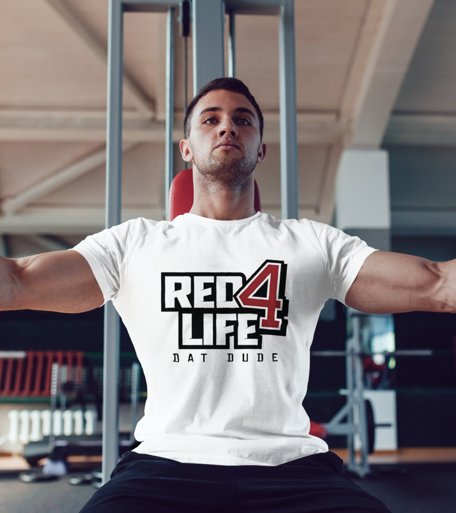 Brandon Phillips Red 4 Life Dat Dude T-Shirt