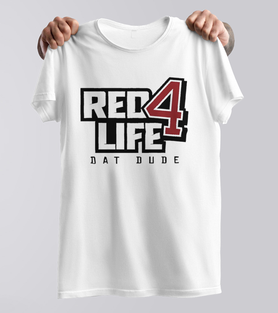 Brandon Phillips Red 4 Life Dat Dude T-Shirt