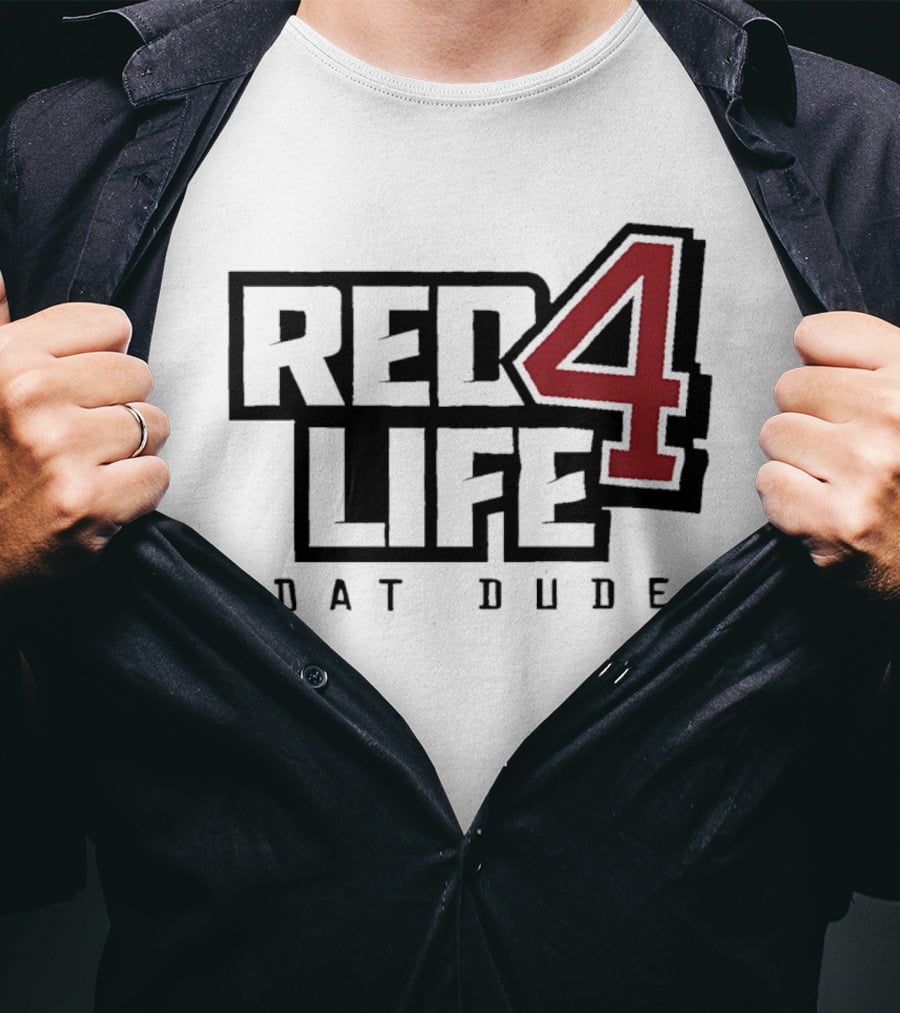 Brandon Phillips Red 4 Life Dat Dude T-Shirt