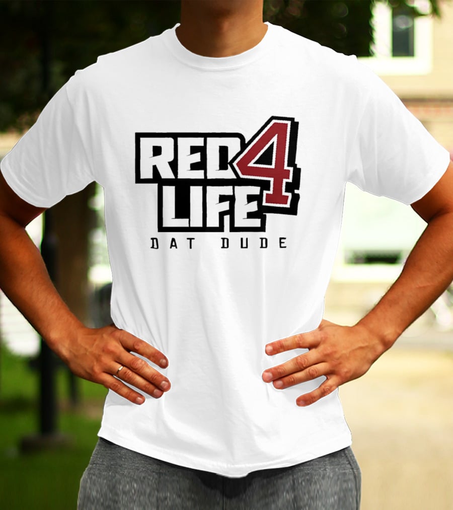 Brandon Phillips Red 4 Life Dat Dude T-Shirt