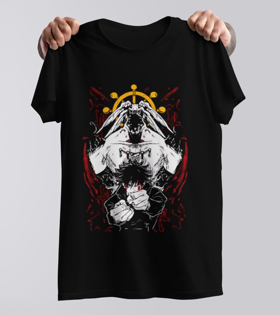 Dark Anime Summoner Characters Celestial Crown Warrior T-Shirt