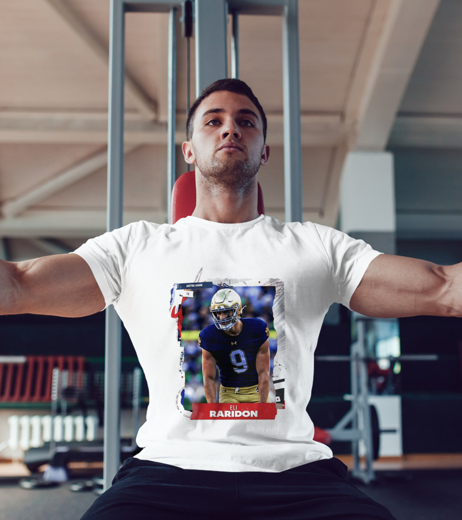 Notre Dame Tight End Eli Raridon 2206 Draft Prospect T-Shirt