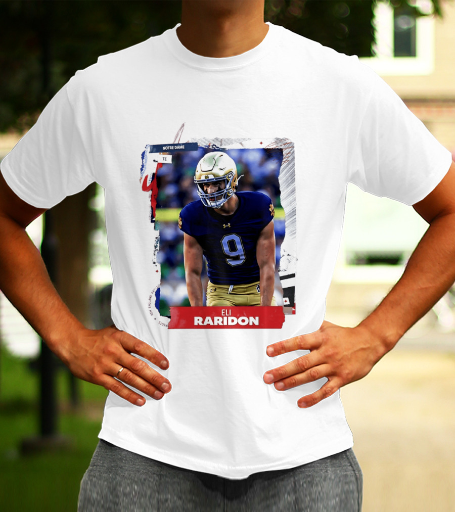 Notre Dame Tight End Eli Raridon 2206 Draft Prospect T-Shirt
