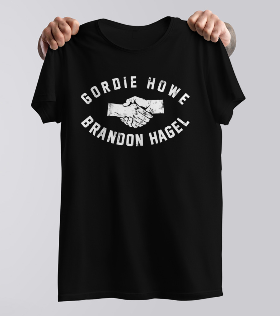 Brandon Hagel Gordie Howe Hat Trick Handshake T-Shirt
