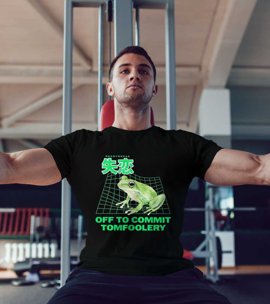 Off To Commit Tomfoolery Frog T-Shirt
