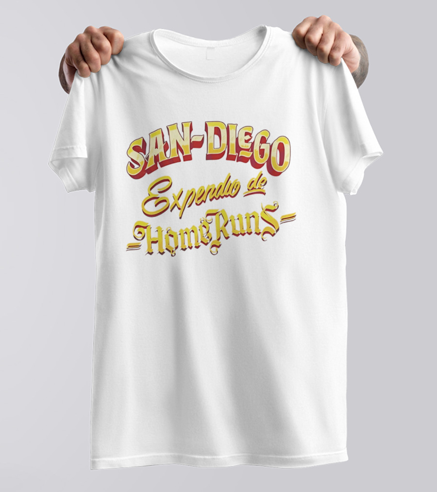 San Diego Expendu De Home Runs Rotulos Bautista T-Shirt