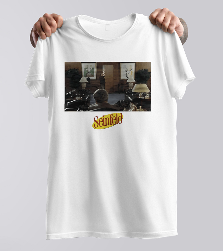 Seinfeld New York Yankees George Costanza And Steinbrenner Scene T-Shirt