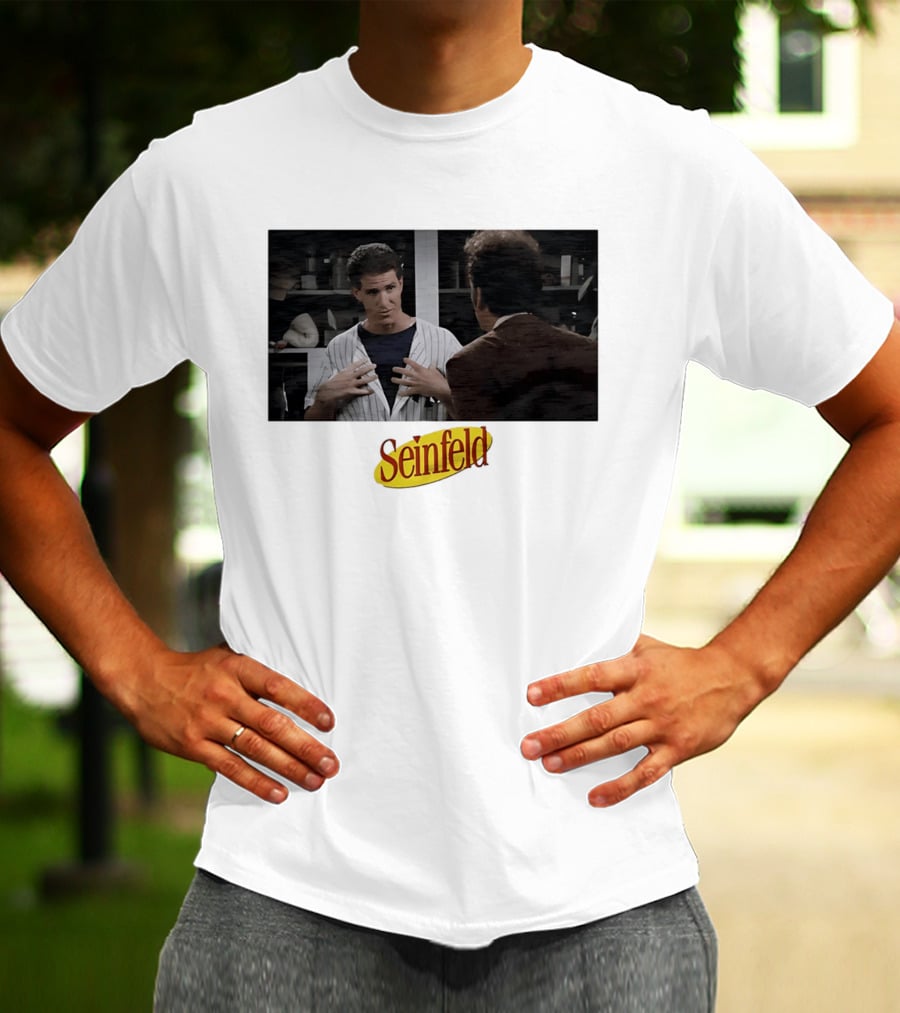 Seinfeld Kramer O'Neill Yankees Crossover Scene T-Shirt