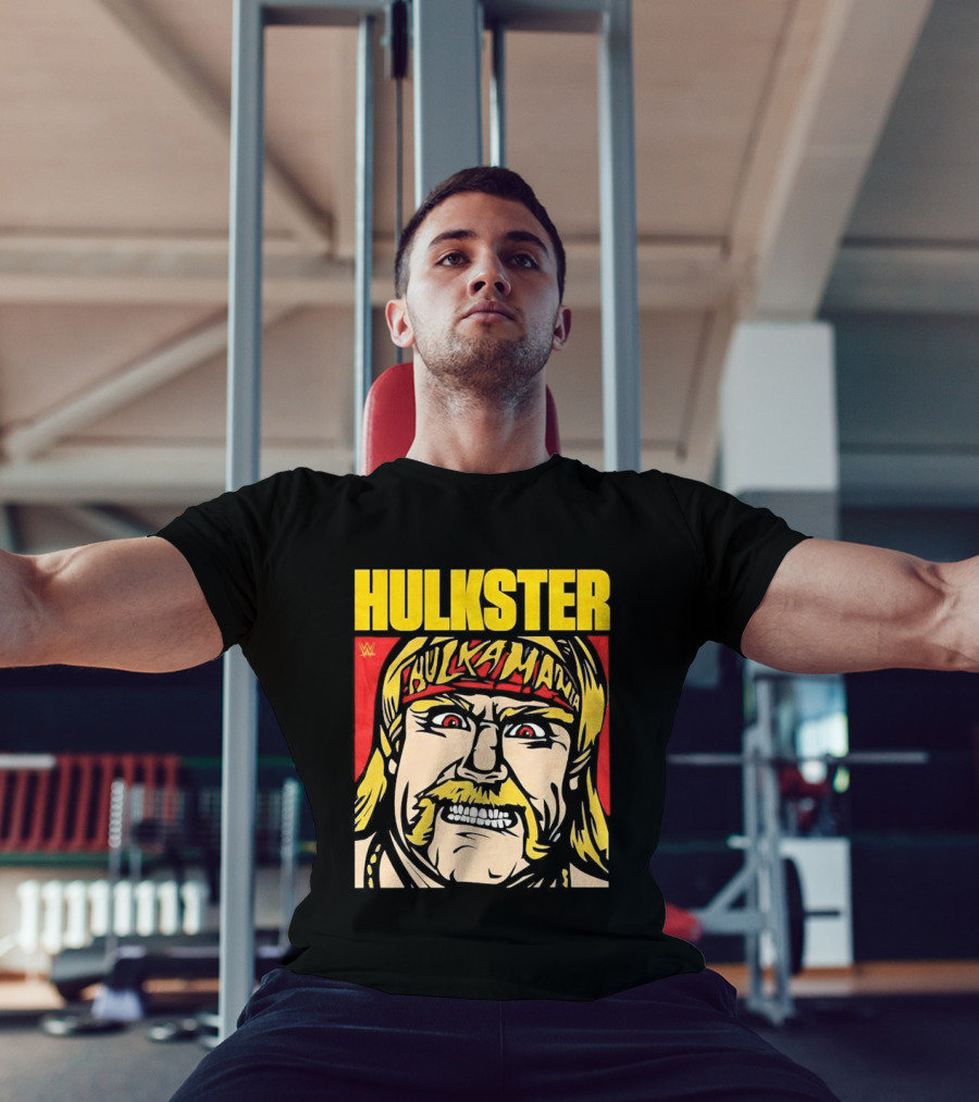 WWE Hulkster Hulkamania Cartoon T-Shirt