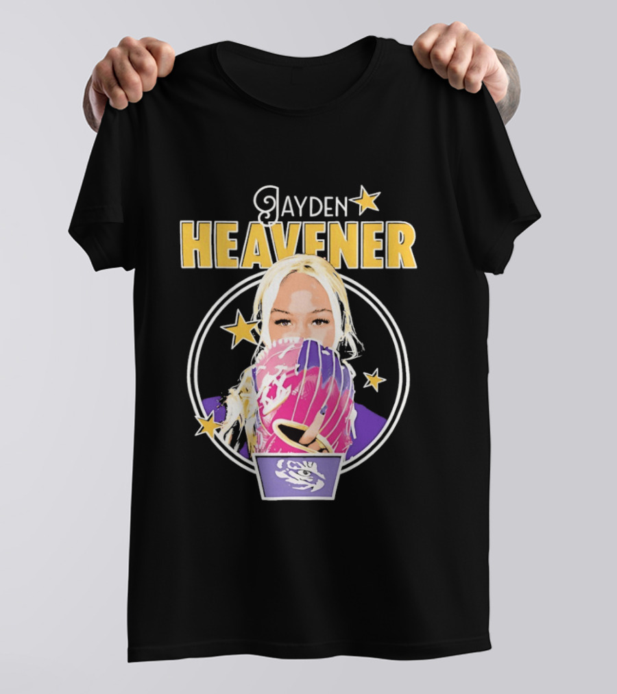 Jayden Heavener Focus Pitching Stars T-Shirt
