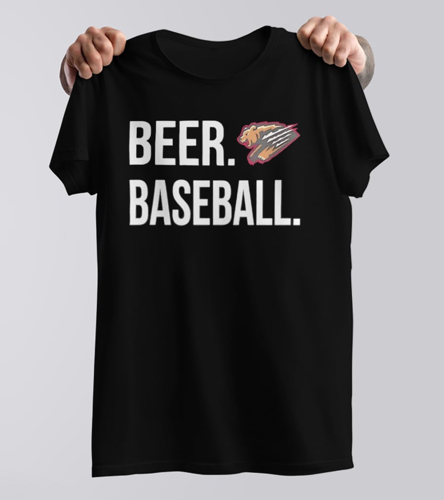 Beer Baseball Fresno Grizzlies MILB T-Shirt