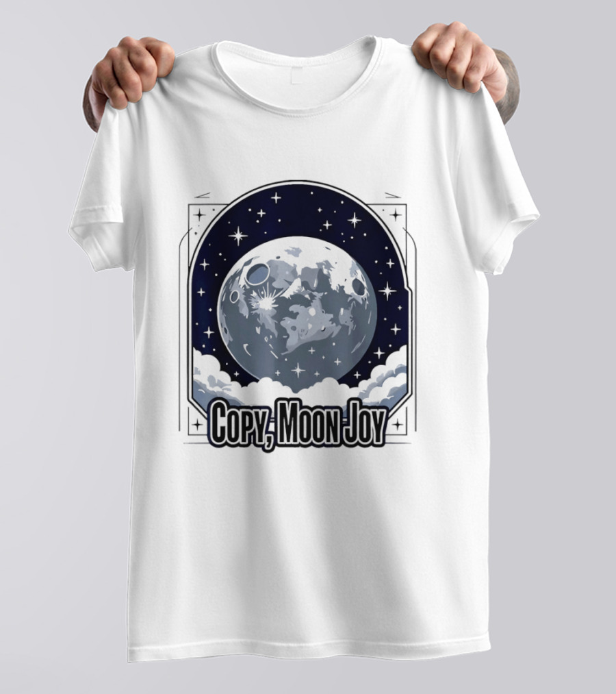 Copy Moon Joy Lunar Moon Celestial Artistry T-Shirt