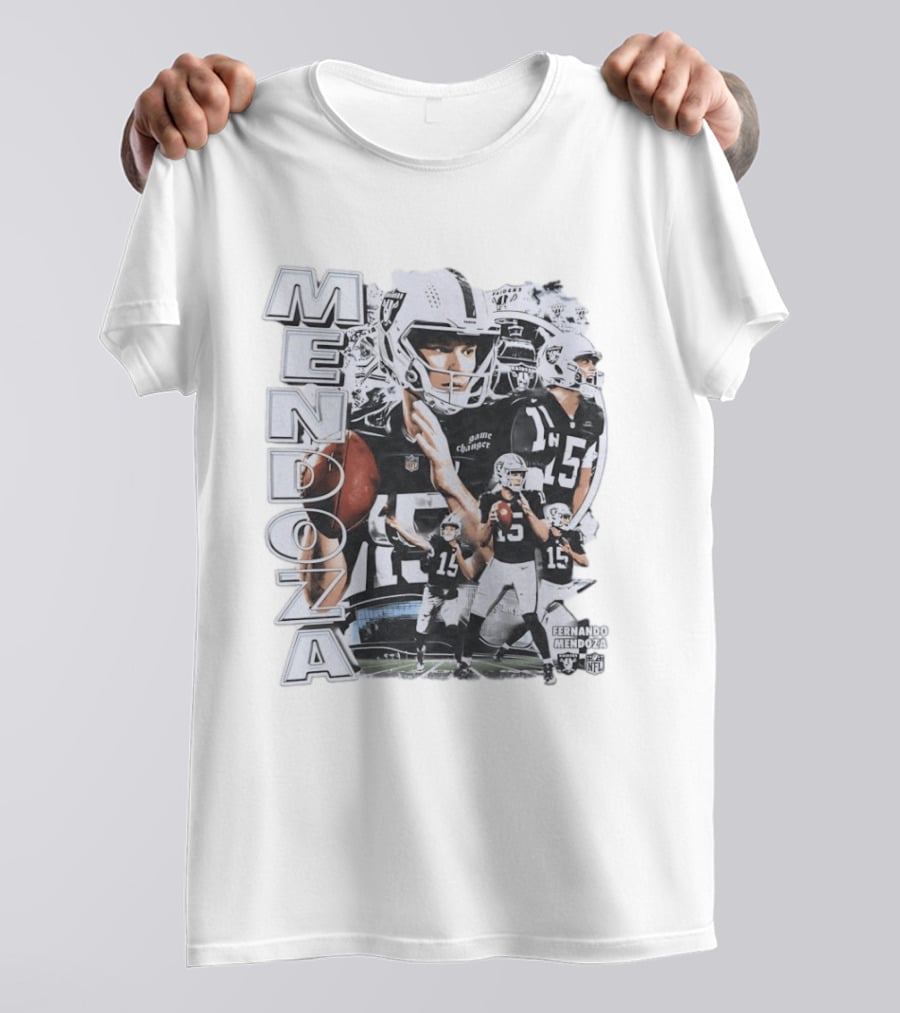 Mendoza 15 NFL Raiders Game Changer T-Shirt
