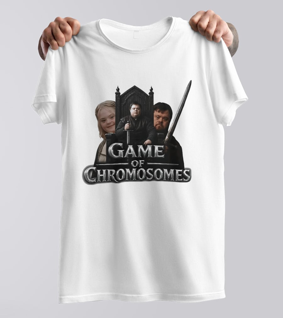 Game Of Chromosomes Down Syndrome Awareness Thrones T-Shirt