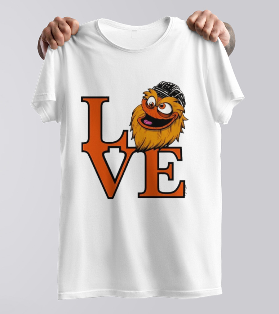 Philadelphia Flyers Gritty Love NHL Hockey 2026 T-Shirt