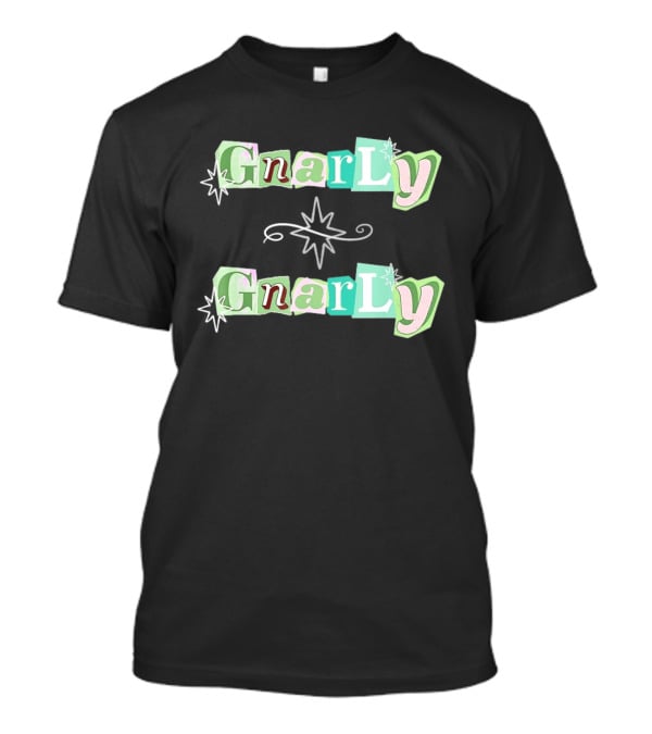 Gnarly Y2K Aesthetic Katseye Collage T-Shirt