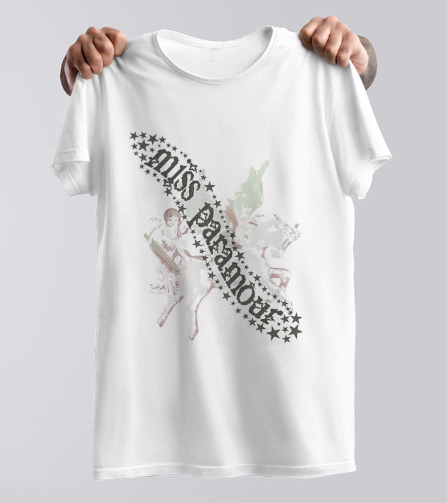 Miss Paramour Hayley Williams Colorful T-Shirt