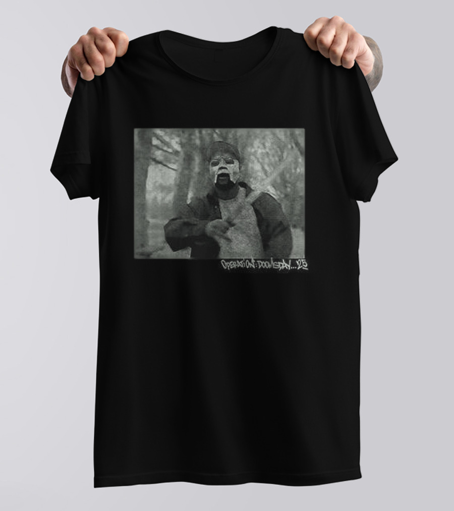 MF Doom Operation Doomsday Forest Scene Masked Rap T-Shirt