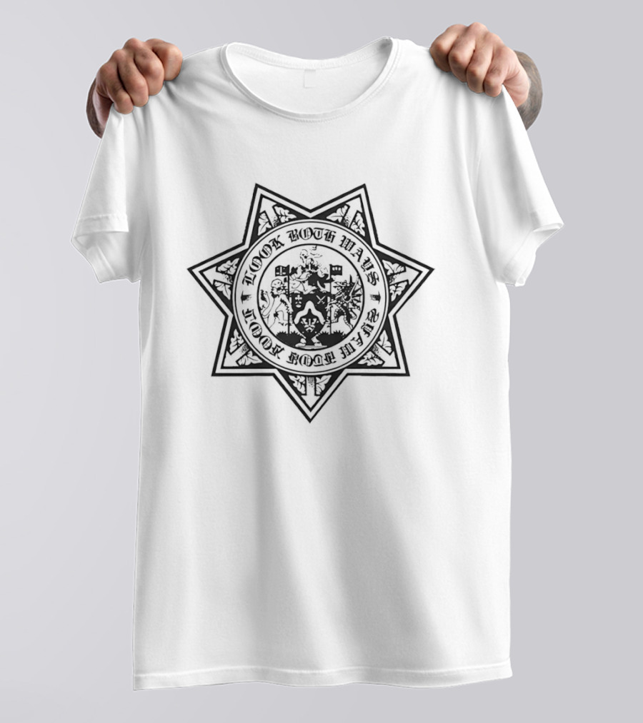 Look Both Ways Crest Star T-Shirt