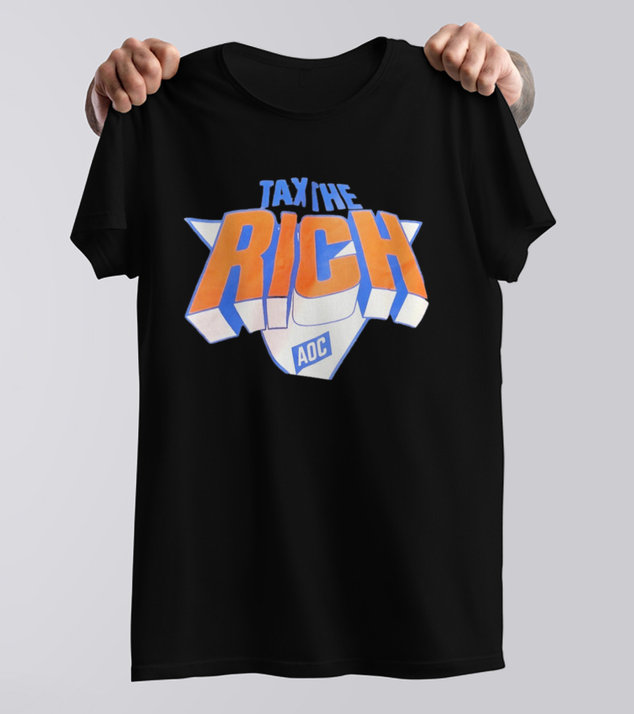Tax The Rich AOC New York Knicks T-Shirt