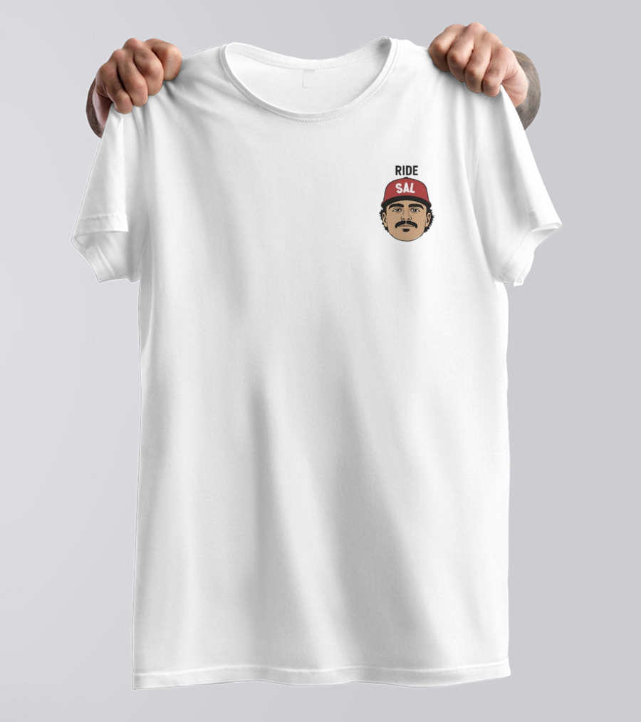 Ride Sal Cincinnati Reds Sal Stewart Retro Baseball T-Shirt