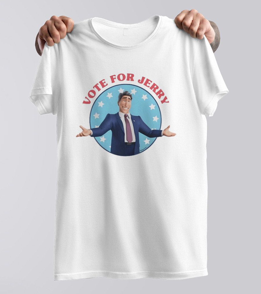 Vote For Jerry Stars Suit T-Shirt