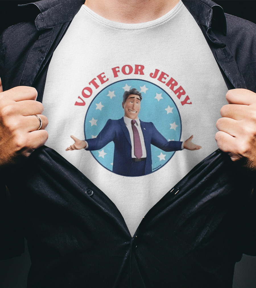 Vote For Jerry Stars Suit T-Shirt