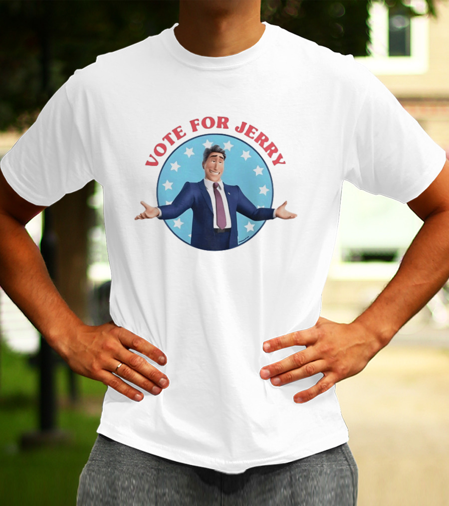 Vote For Jerry Stars Suit T-Shirt