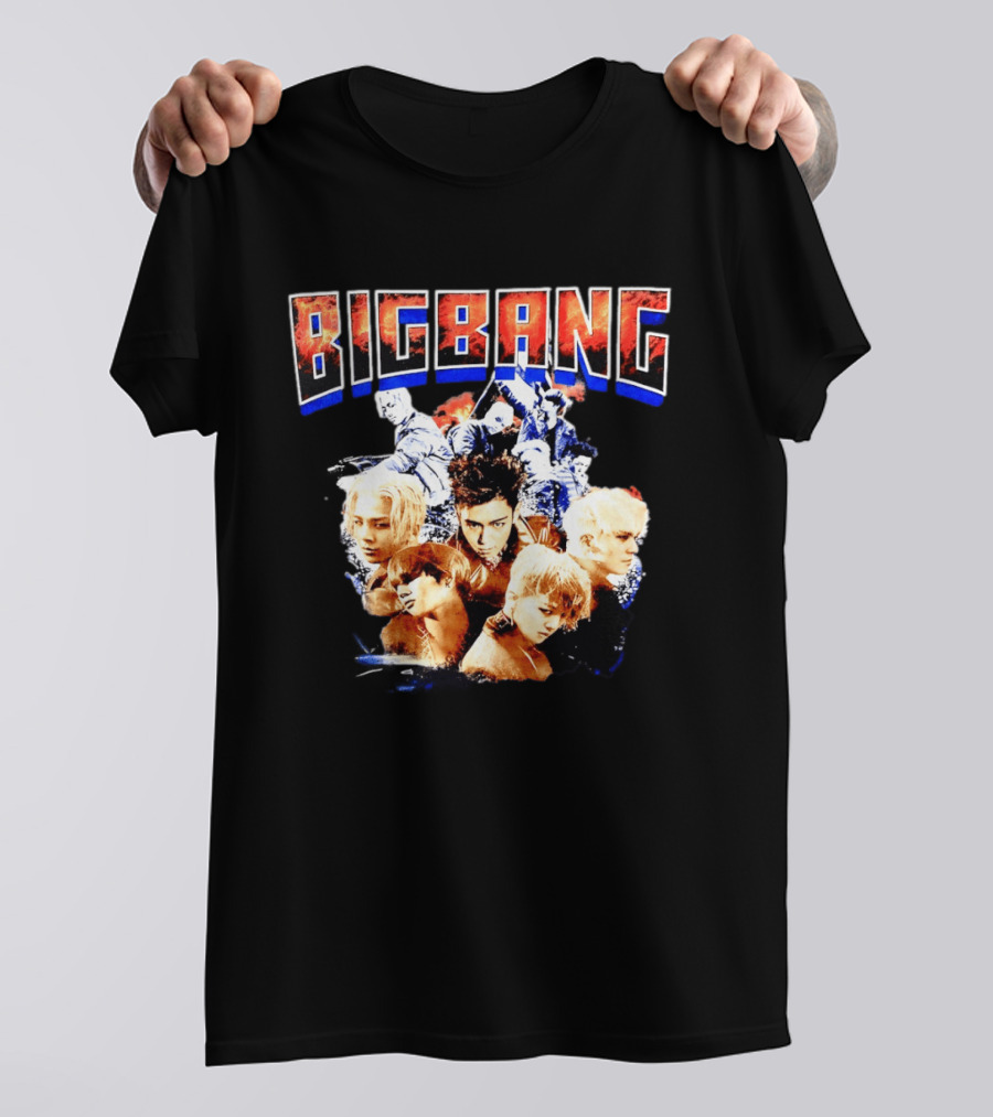 BIGBANG Korean Idols Iconic Group Members T-Shirt