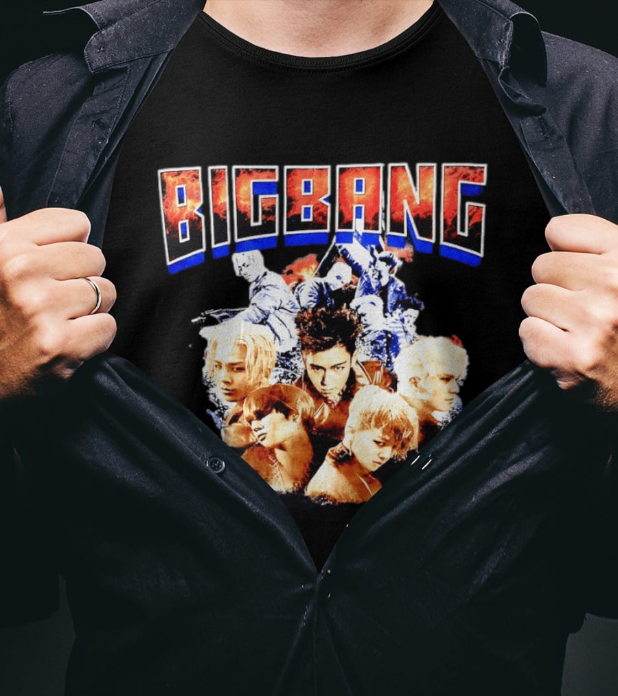 BIGBANG Korean Idols Iconic Group Members T-Shirt
