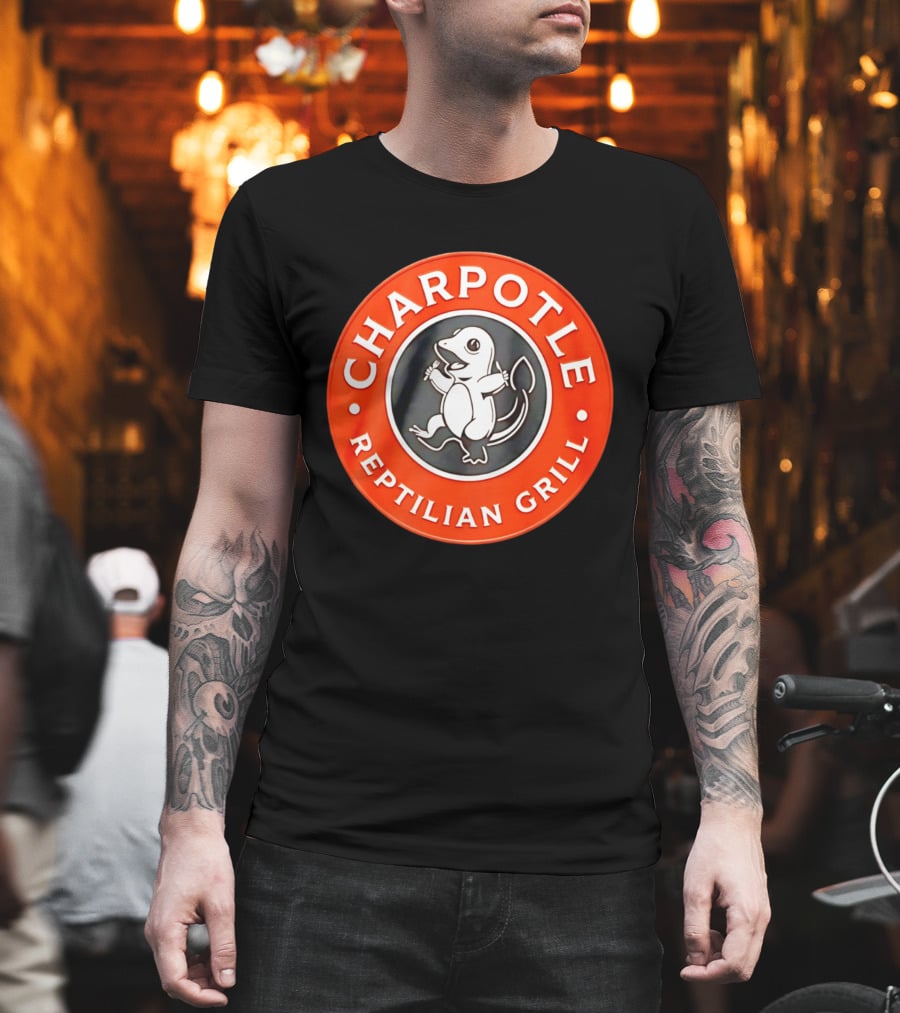 Charpotle Reptilian Grill Pokémon Charmander T-Shirt