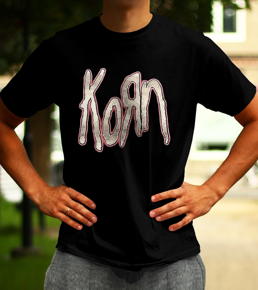 Korn Sick New World Las Vegas Festival Venue Iconic Band Name T-Shirt