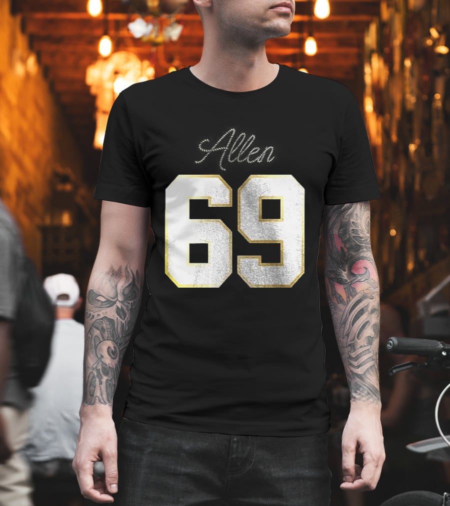 Minnesota Vikings Jared Allen 69 Class Of Legends T-Shirt