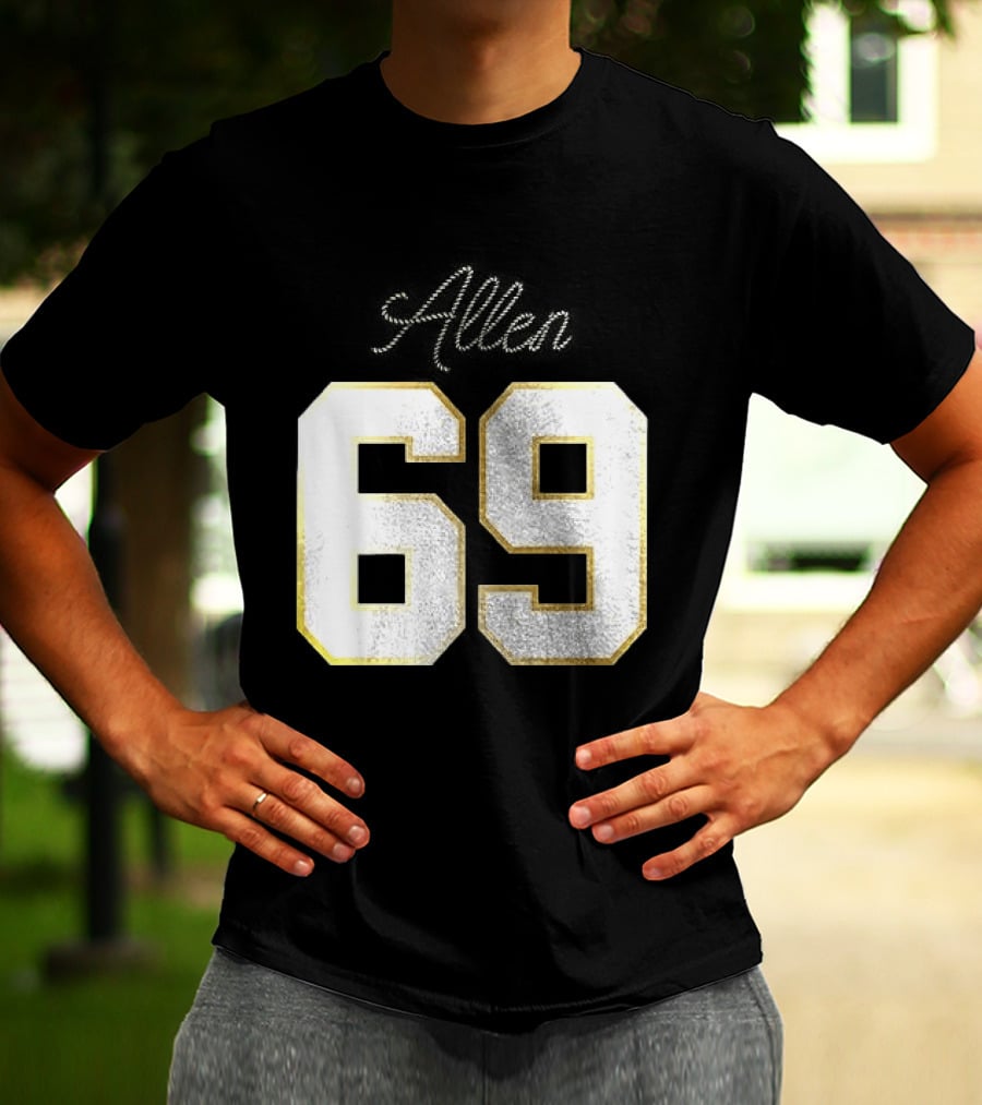 Minnesota Vikings Jared Allen 69 Class Of Legends T-Shirt