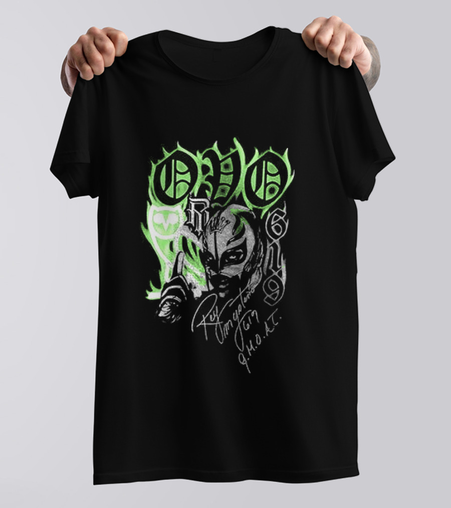 OVO WWE Wrestlemania 42 Las Vegas Rey Mysterio Celebration T-Shirt