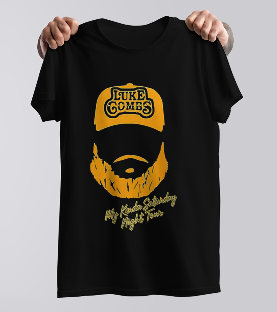 Green Bay Packers Luke Combs My Kinda Saturday Night Tour T-Shirt