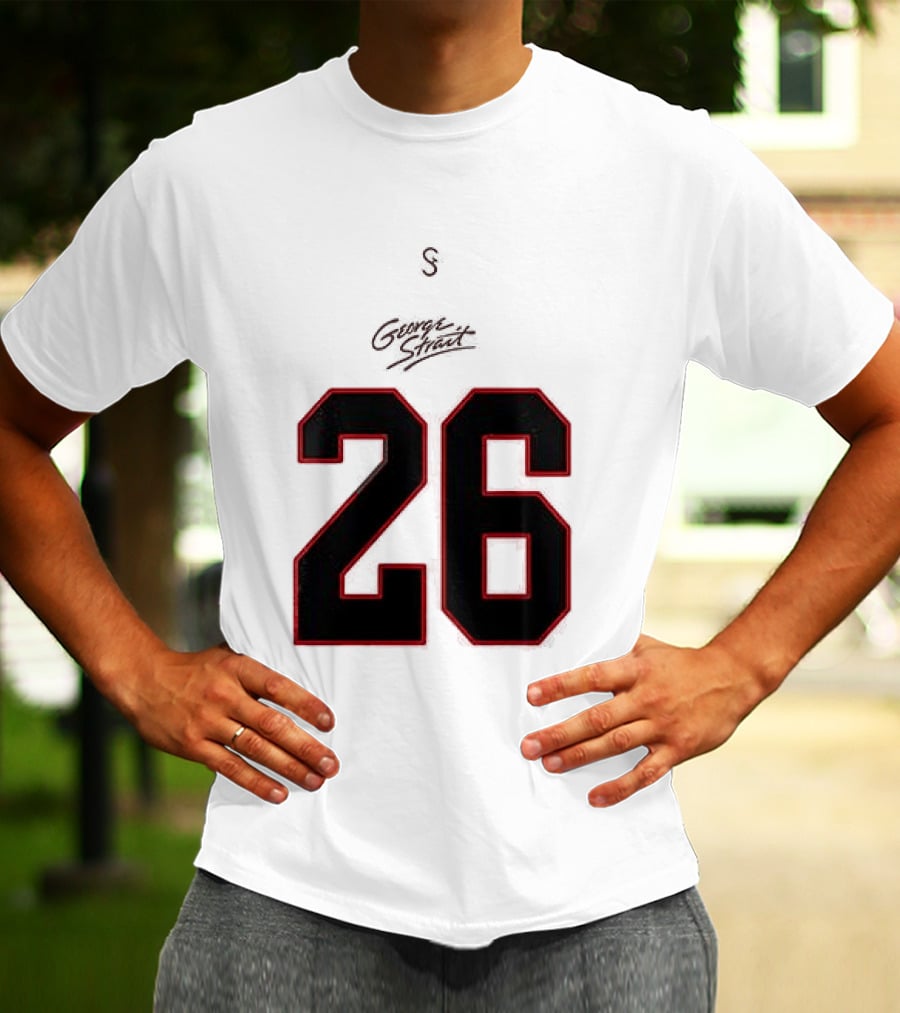 George Strait Texas Tech 26 T-Shirt