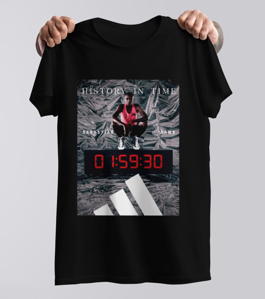 Sabastian Sawe History In Time Marathon 01:59:30 T-Shirt