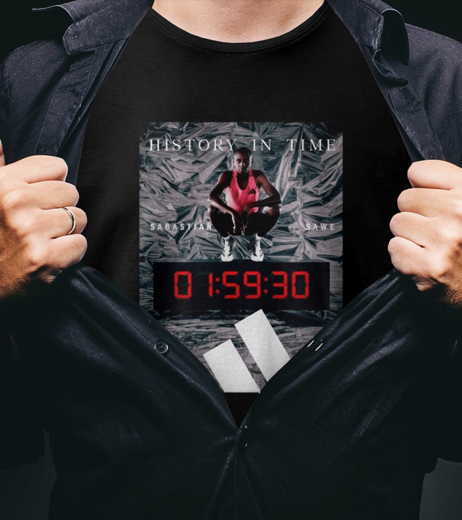 Sabastian Sawe History In Time Marathon 01:59:30 T-Shirt