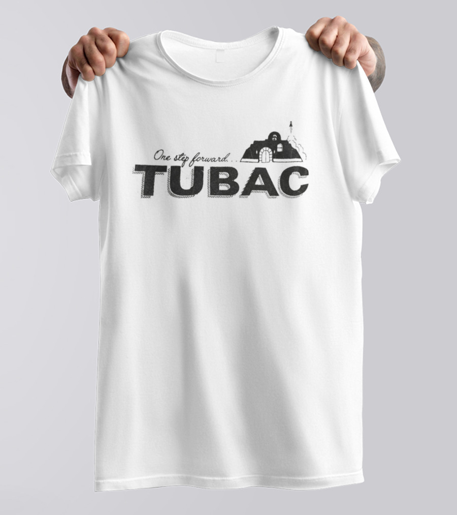 One Step Forward Tubac Mission Building T-Shirt