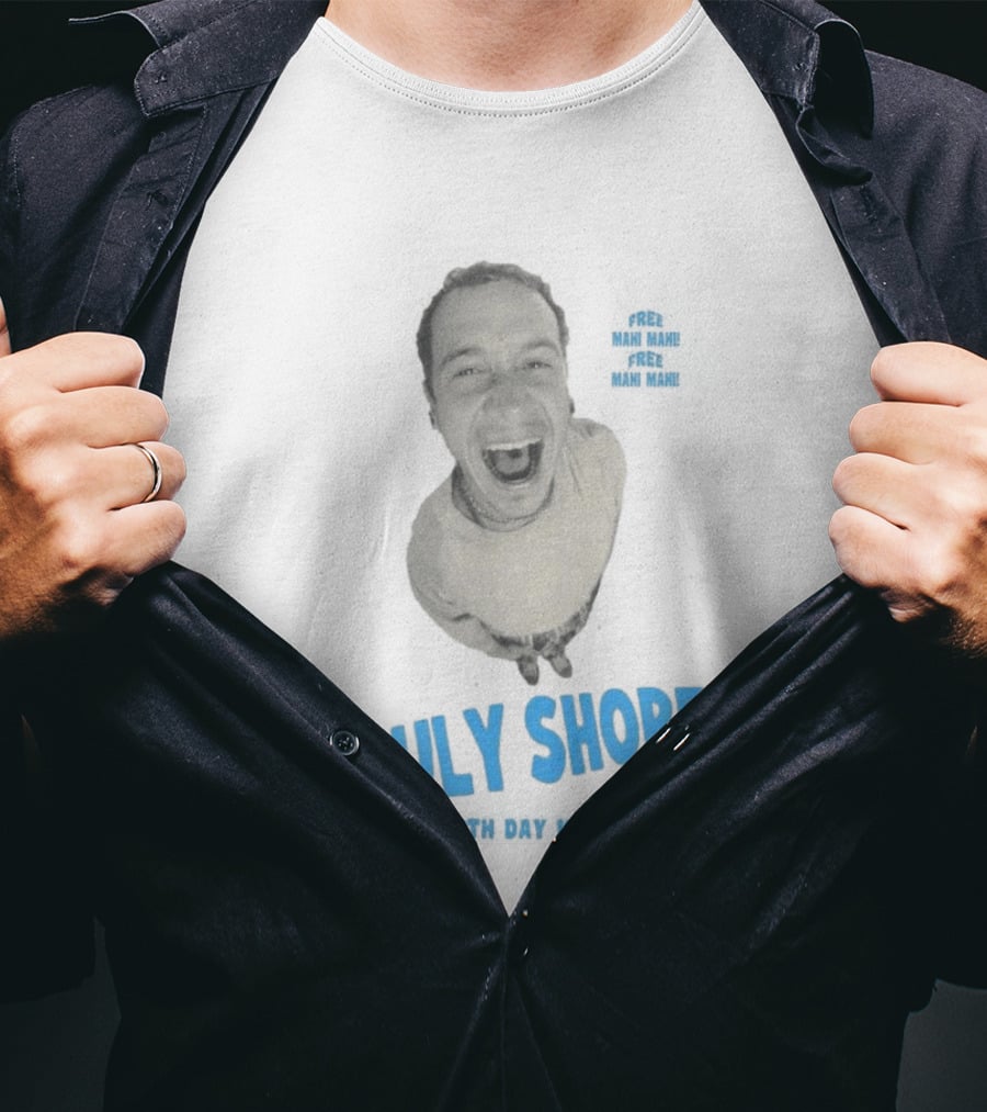 Pauly Shore Free Mahi Mahi Earth Day 1996 T-Shirt