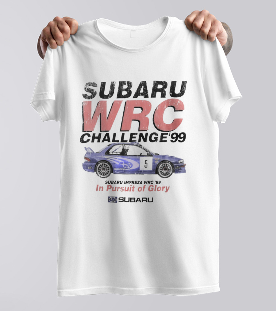 SUBARU WRC CHALLENGE '99 In Pursuit Of Glory T-Shirt