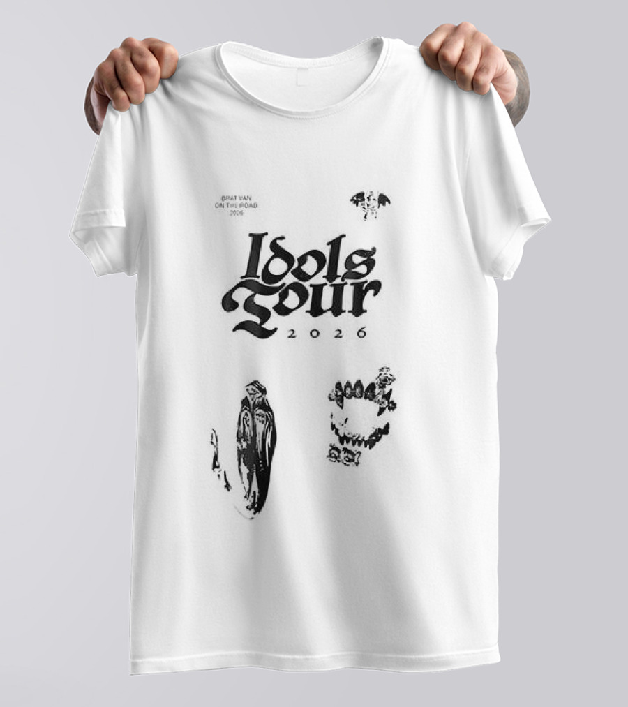 Yungblud Idols The World Tour Dates Look South Drink North T-Shirt