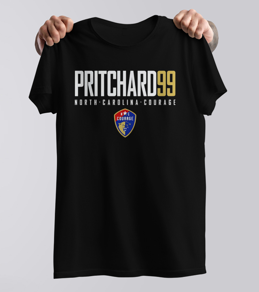Pritchard 99 North Carolina Courage NC Courage T-Shirt