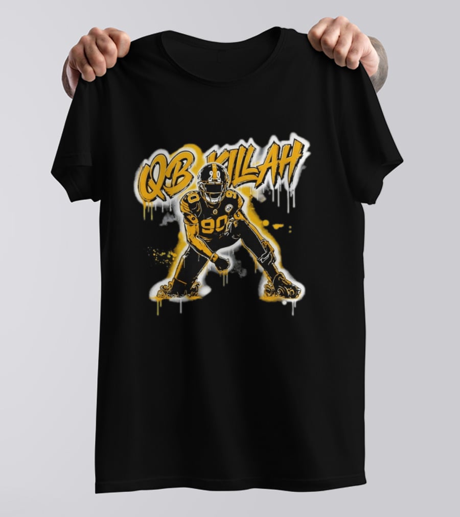QB Killah T. J. Watt Pittsburgh Steelers Football 2026 Graffiti T-Shirt