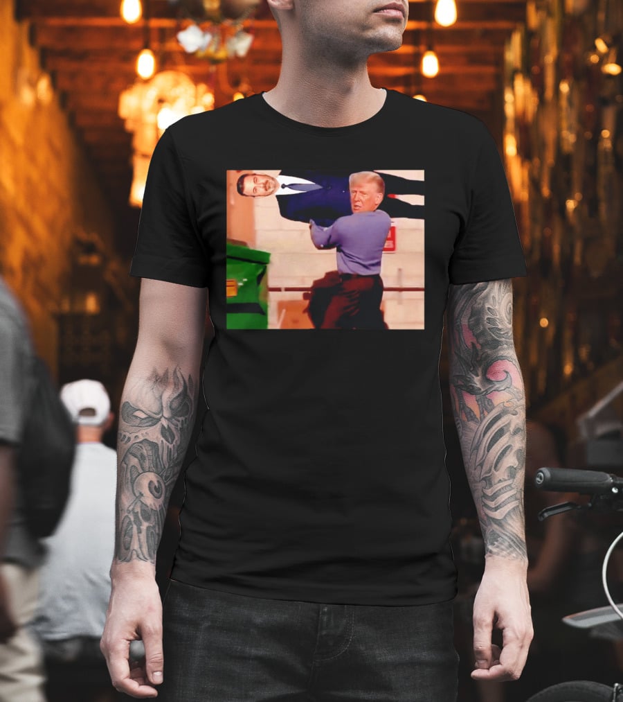 Donald Trump Backlash Dumpster Jimmy Protest Image T-Shirt
