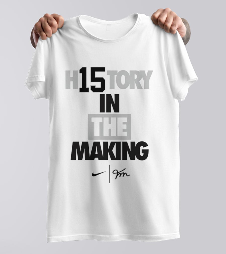Fernando Mendoza Las Vegas Raiders H15tory In The Making Nike T-Shirt