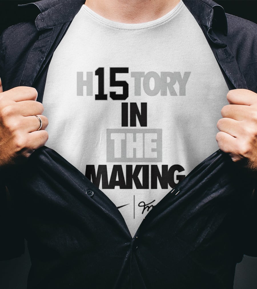 Fernando Mendoza Las Vegas Raiders H15tory In The Making Nike T-Shirt
