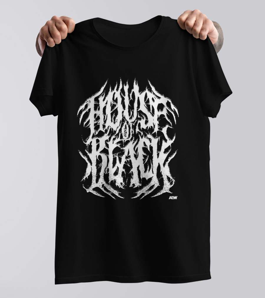 House Of Black AEW Metal T-Shirt
